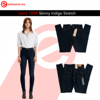 720 Super Skinny High Rise Indigo Liso (720001L)