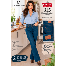 315 Bootcut Stretch Doble Stone Liso (315004L)