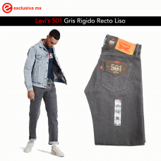 501 Straight Gris Liso (501007L)