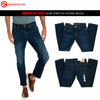 American Eagle Stone Slim Fix Moda (AE002M)