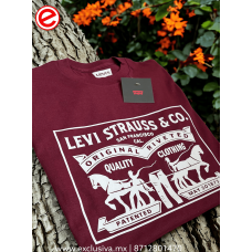 PLAYERA Levis Modelo 1873 Guinda (1873_GUINDA)