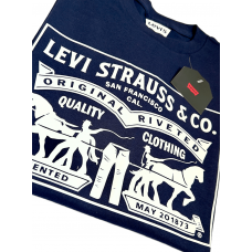 PLAYERA Levis Modelo 1873 Azul Marino (1873_MARINO)