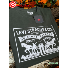 PLAYERA Levis Modelo 1873 Verde Militar (1873_MILITAR)