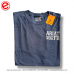PLAYERA ARIAT Modelo WORK Azul Jaspeado Blanco (ARIATWORK_AZUJASBLA)