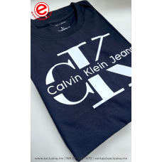 PLAYERA Calvin Klein Negra Blanca (CK_NEGBLA)