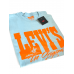 PLAYERA Levis Modelo ORIGINAL Celeste Naranja (ORIG_CELNAR)