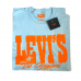 PLAYERA Levis Modelo ORIGINAL Celeste Naranja (ORIG_CELNAR)