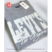 PLAYERA Levis Modelo ORIGINAL Gris Blanco (ORIG_GRIBLA)