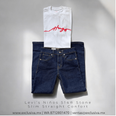 Levi's Niño 514 Stone Liso (514Nino002L)